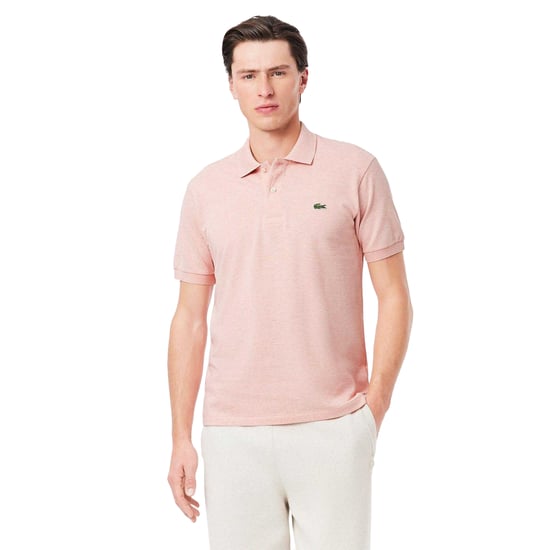 Lacoste - "L.12.12" Poloshirt für Herren, meliert, Klassisch (Pink) - Image 4