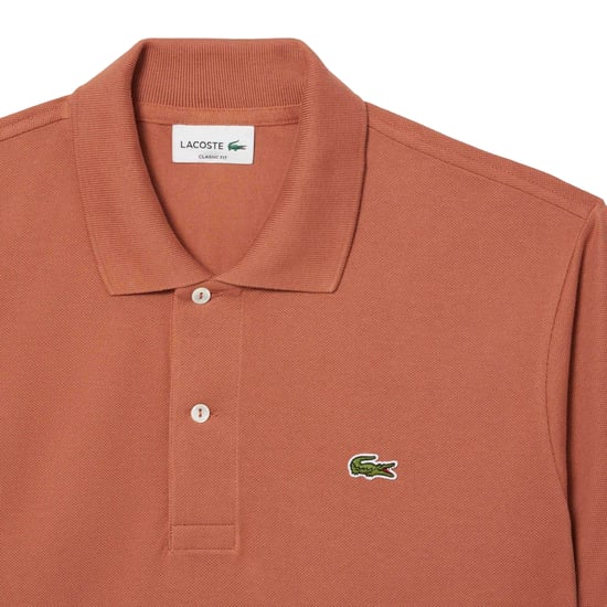 Lacoste - "L.12.12 Original" Poloshirt für Herren, Piqué, Klassisch (Hellbraun) - Image 4