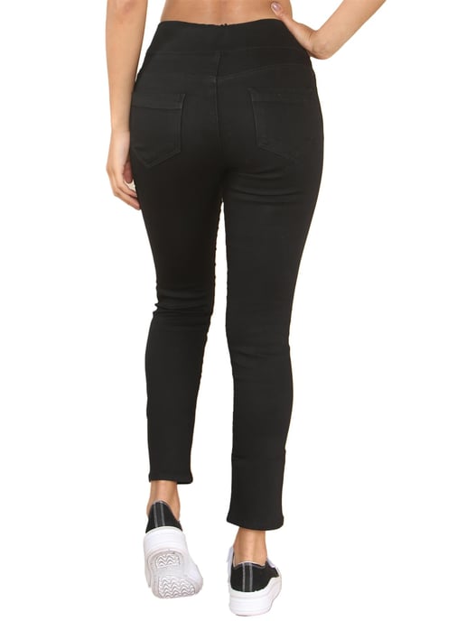 Enzo | Damen Jeans mit weitem Bund - Image 3