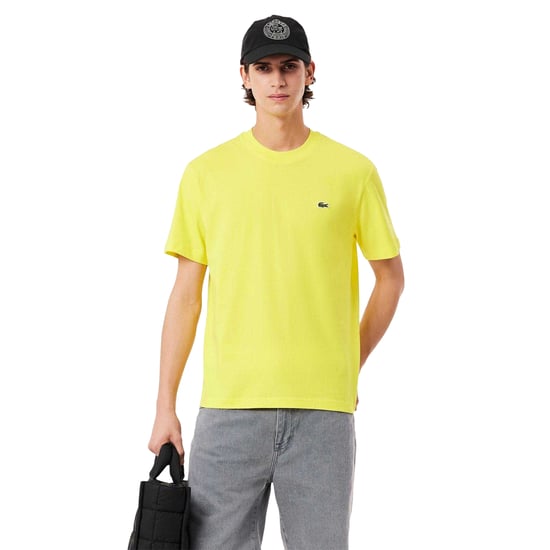 Lacoste - T-Shirt für Herren, Baumwolle (Gelb) - Image 3