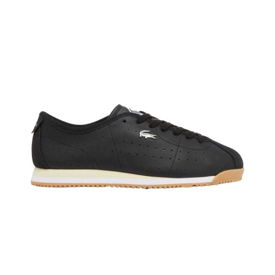 Lacoste - "Club" Sneaker für Herren, Leder, niedrig geschnitten (Schwarz) - Image 1