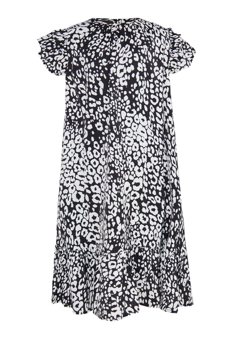 Faina Kleid Mädchen (Kids) schwarz weiss - Image 1