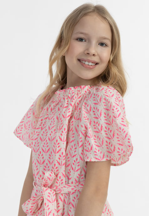 IZIA Sommerkleid Mädchen neonpink - Image 5