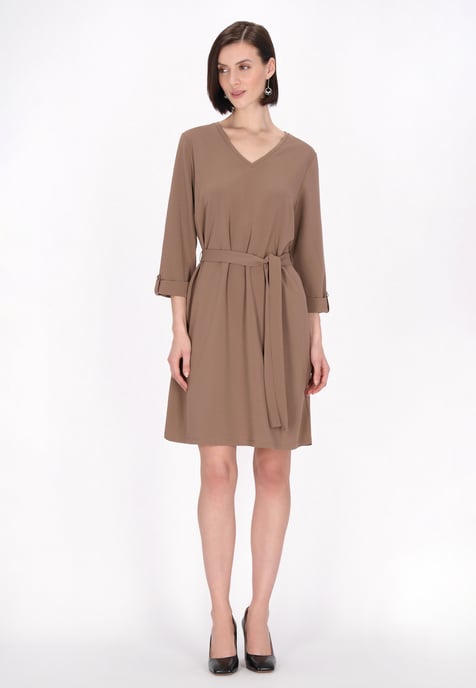 usha Kleid Frauen Beige - Image 2