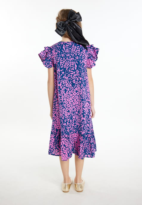Faina Kleid Mädchen (Kids) Rosa Marine - Image 4