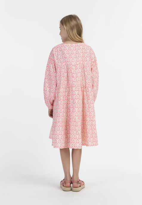 IZIA Sommerkleid Mädchen neonpink - Image 3