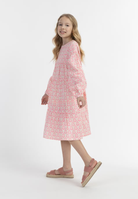 IZIA Sommerkleid Mädchen neonpink - Image 4