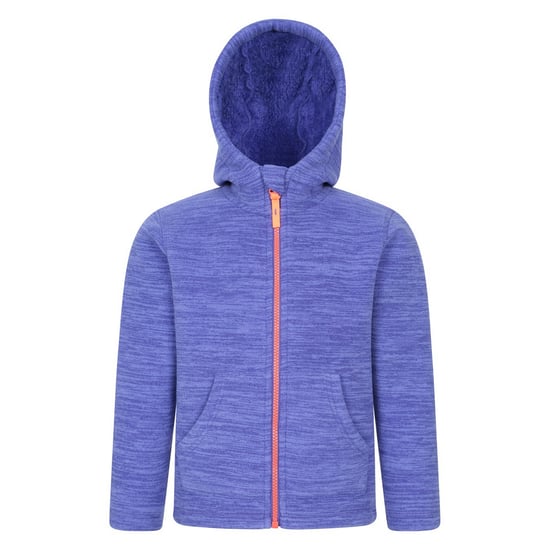 Mountain Warehouse - "Snowdonia II" Kapuzenpullover für Kinder, mit Borg gefüttert (Violett) - Image 1