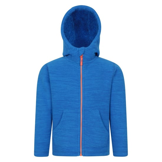 Mountain Warehouse - "Snowdonia II" Kapuzenpullover für Kinder, mit Borg gefüttert (Blau) - Image 1