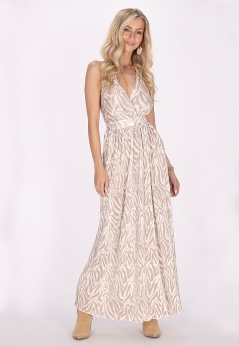 IZIA Kleid Damen Beige - Image 3