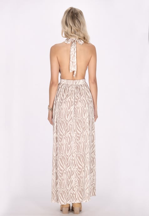 IZIA Kleid Damen Beige - Image 4