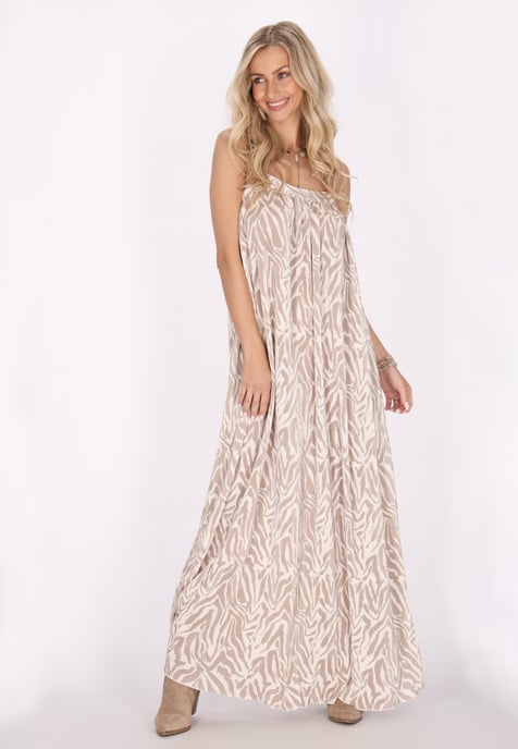 IZIA Kleid Damen Beige - Image 2