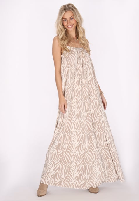 IZIA Kleid Damen Beige - Image 3