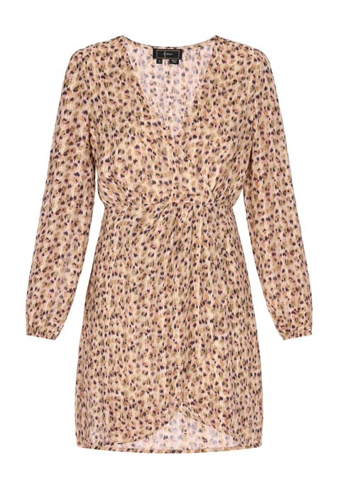 Faina Kleid Frauen beige mehrfarbig - Image 1