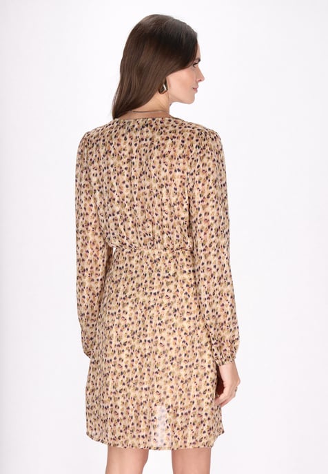 Faina Kleid Frauen beige mehrfarbig - Image 4