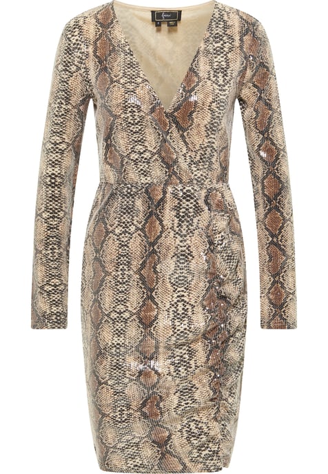 Faina Abendkleid mit Pailletten Damen Beige - Image 1