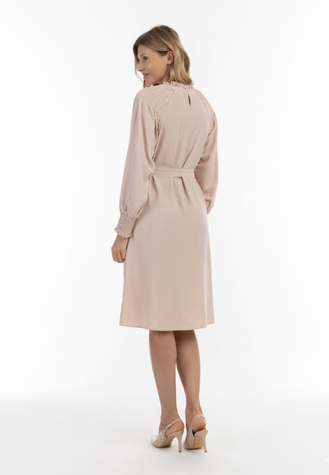 usha Midikleid Damen Rosa Beige - Image 3