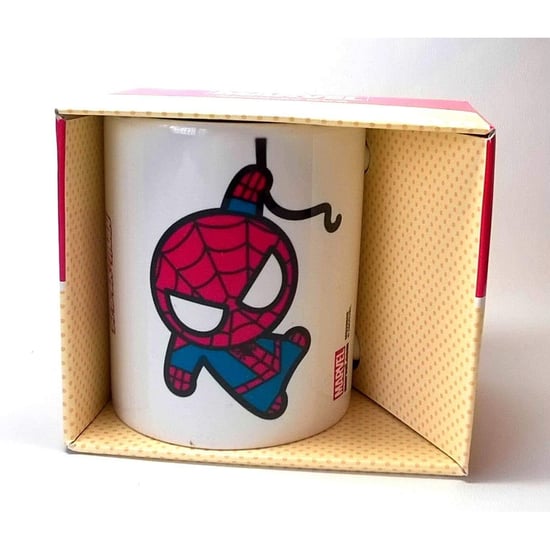 Marvel - Kaffeebecher, Kawaii (Weiß/Rot/Blau) - Image 3