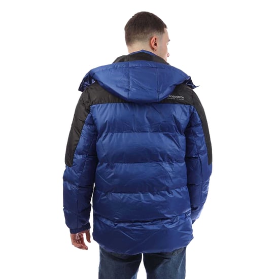Crosshatch - "Camptor" Jacke für Herren, Verkleidet (Blau) - Image 2