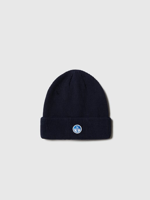 North Sails Beanie Gerippt mit Logo-Patch - Image 2