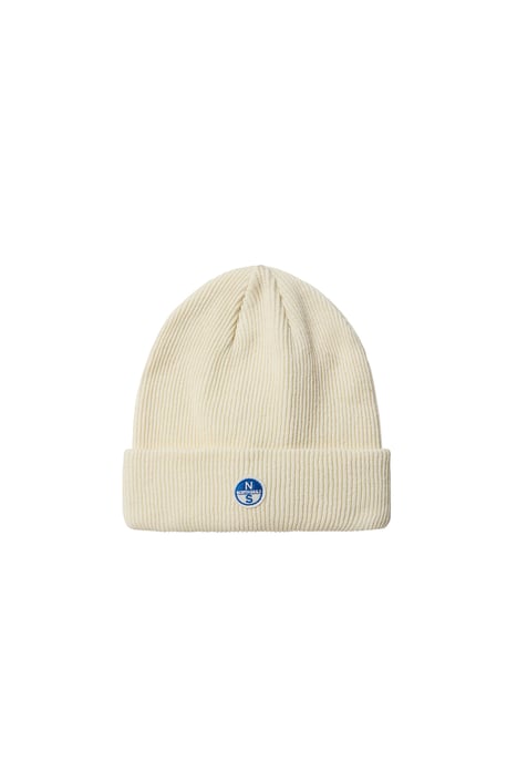 North Sails Beanie Gerippt mit Logo-Patch - Image 2