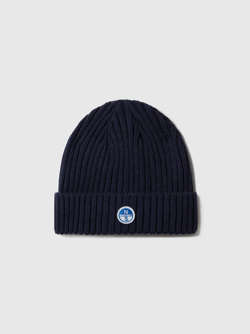 North Sails Beanie Gerippter Strick mit Fleecefutter - Image 2