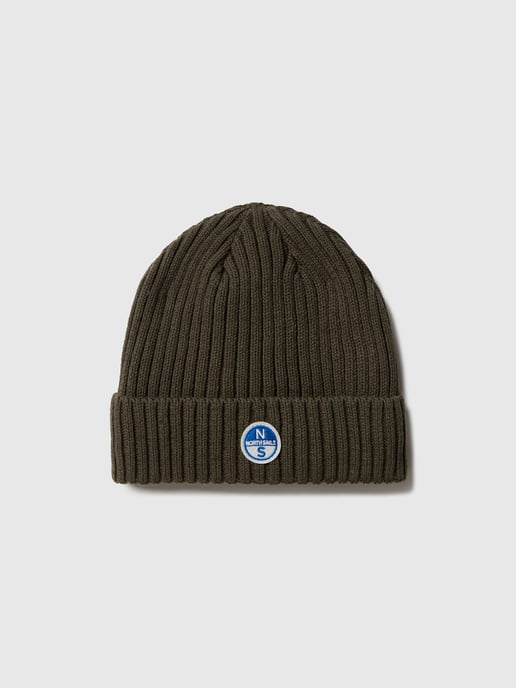 North Sails Beanie Gerippter Strick mit Fleecefutter - Image 2