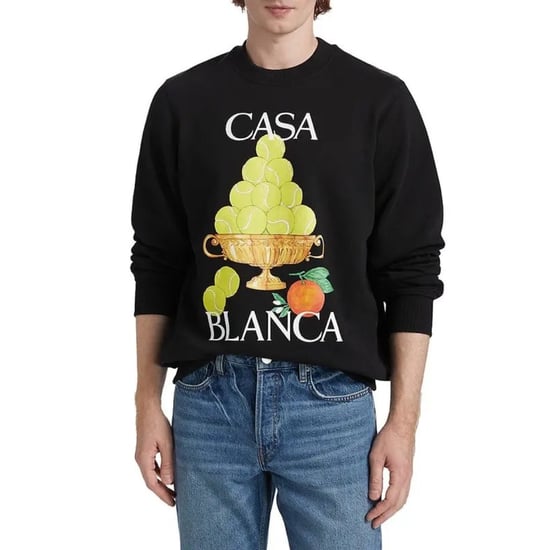 Casablanca La Corbeille D'oranges Schwarzes Sweatshirt - Image 3