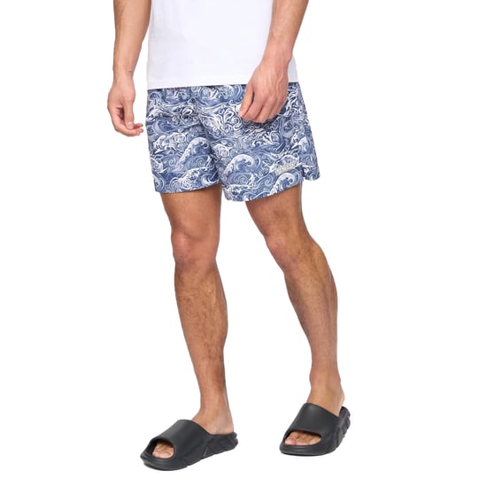 Henleys - Badeshorts für Herren, Polyester, Sommer, Regulär (Marine) - Image 3