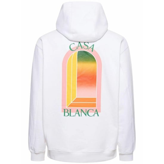 Casablanca Farbverlauf-logo Weißer Hoodie - Image 2