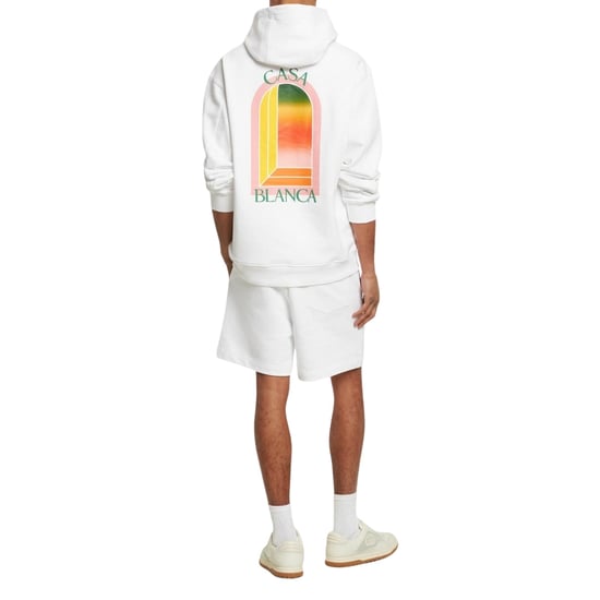Casablanca Farbverlauf-logo Weißer Hoodie - Image 4
