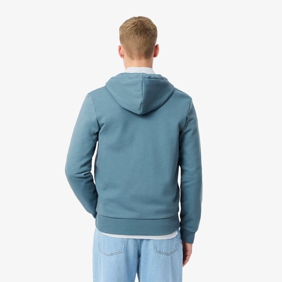 Lacoste - Hoodie mit durchgehendem Reißverschluss für Herren (Blau) - Image 3