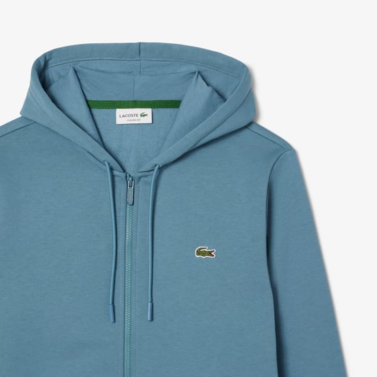 Lacoste - Hoodie mit durchgehendem Reißverschluss für Herren (Blau) - Image 5