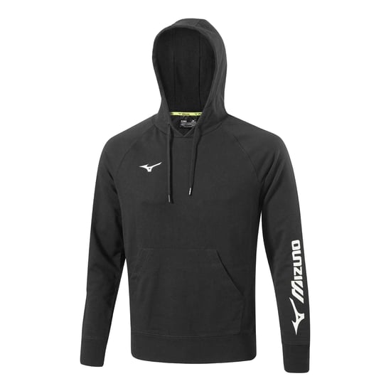 Mizuno - Kapuzenpullover für Herren, Frottee (Schwarz) - Image 1