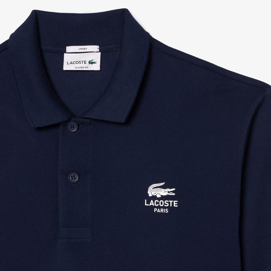Lacoste - "L.12.12" Poloshirt für Herren/Damen Unisex, Klassisch (Dunkles Marineblau) - Image 2