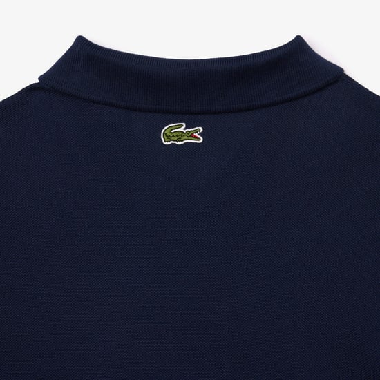Lacoste - "L.12.12" Poloshirt für Herren/Damen Unisex, Klassisch (Dunkles Marineblau) - Image 3