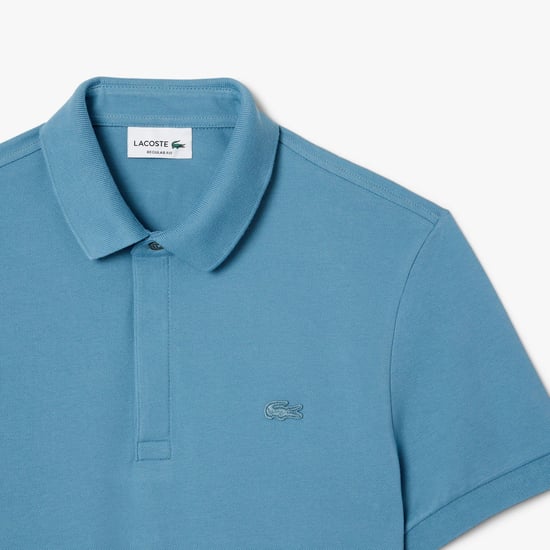 Lacoste - "Paris" Poloshirt Stretch für Herren (Himmelblau) - Image 5