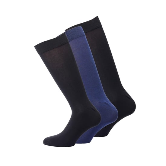 Diesel - "Skm" Socken für Herren/Damen Unisex (3er-Pack) (Schwarz/Blau) - Image 2