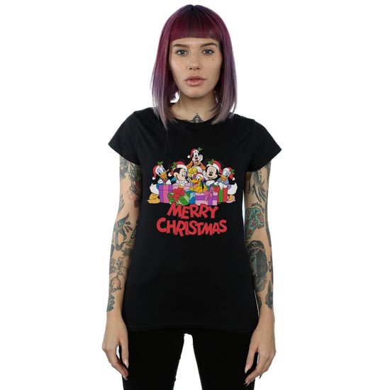Disney - "Mickey Mouse and Friends" T-Shirt für Damen (Schwarz) - Image 2