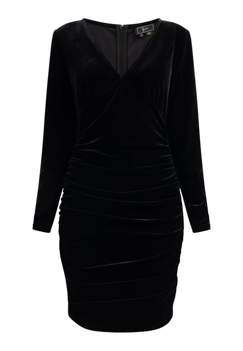 Faina samtkleid Damen schwarz - Image 1