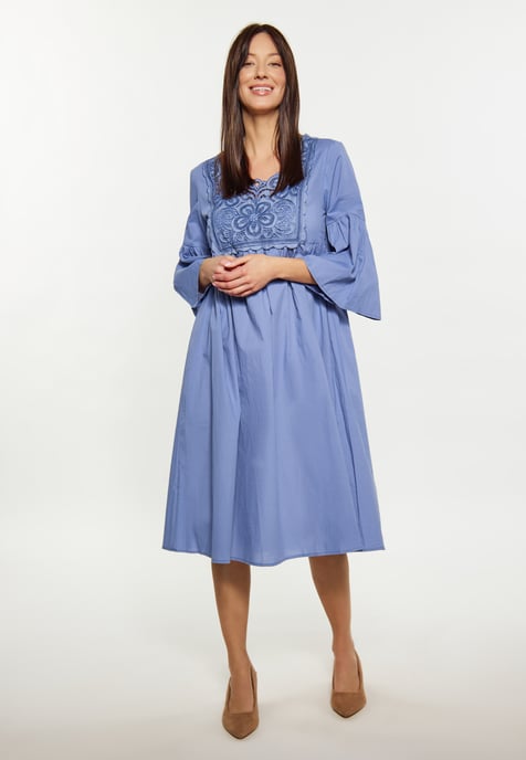 usha Kleid Damen Denimblau - Image 3