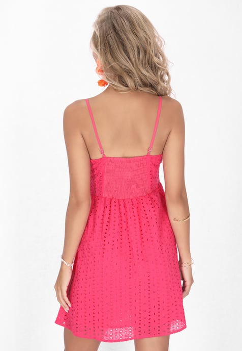 IZIA Kleid Frauen Fuchsie - Image 4