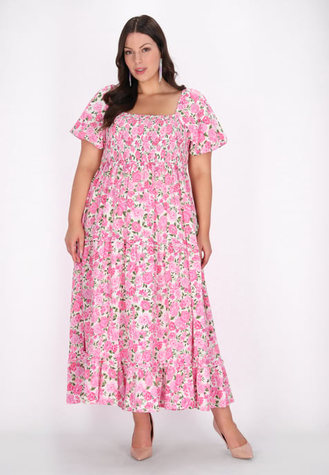Faina Kleid in großen Größen für Damen - Rosa - Image 3
