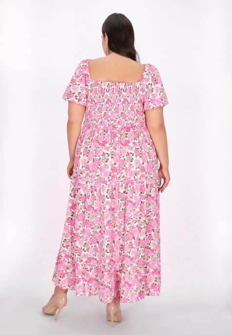 Faina Kleid in großen Größen für Damen - Rosa - Image 4