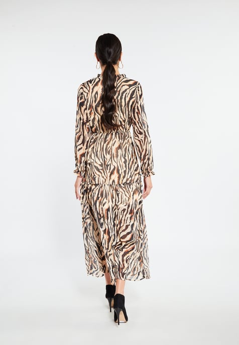 Faina Maxikleid Damen Creme - Image 3