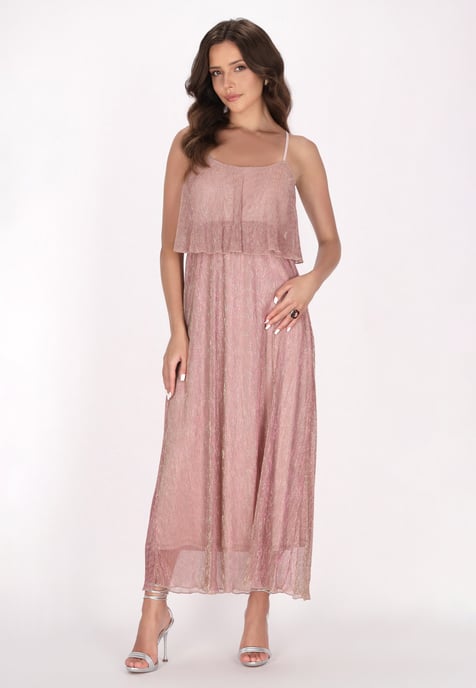 Faina Kleid Damen Rosa - Image 3