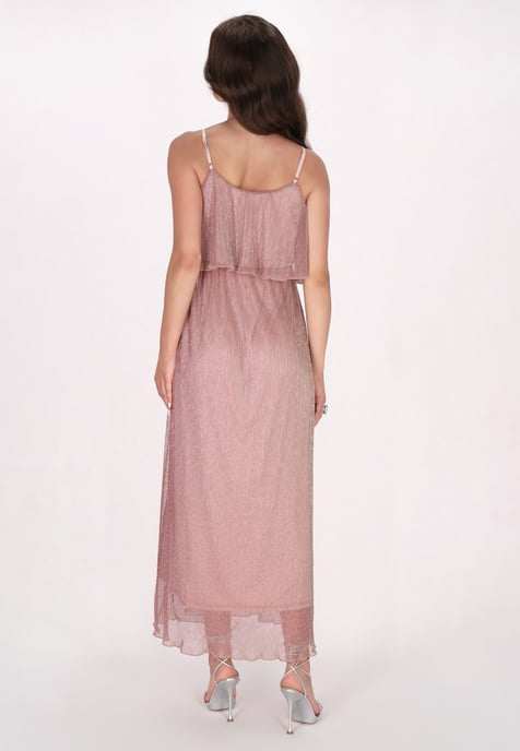 Faina Kleid Damen Rosa - Image 4