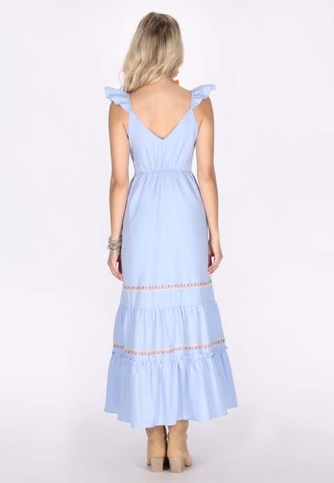 IZIA Kleid Damen blau - Image 4