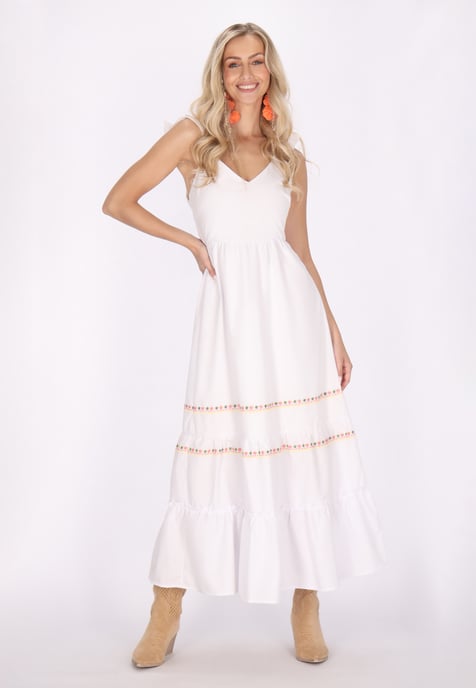 IZIA Kleid Damen Wollweiß - Image 2