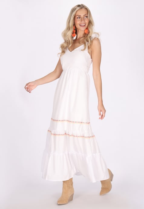 IZIA Kleid Damen Wollweiß - Image 3